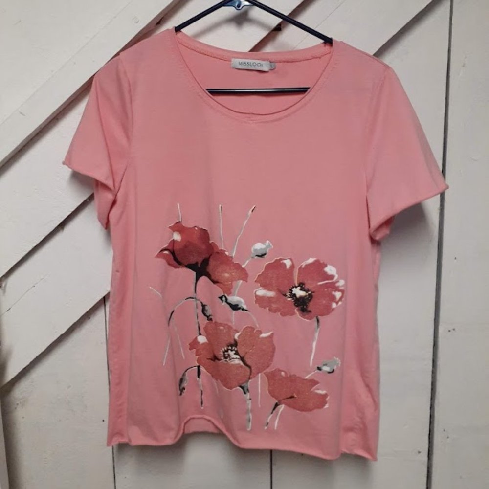 MISSLOOK Floral Shirt
